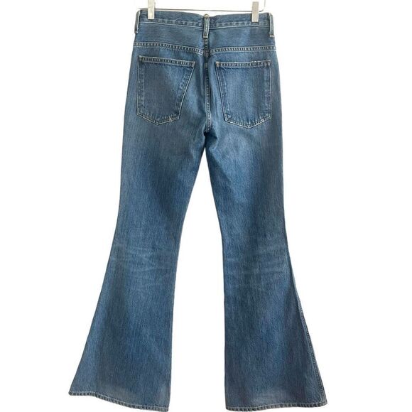 Citizens of Humanity Jeans Sz 26 Sally Flare Lace Up Fly Boho Cowgirl Festival - Picture 3 of 16